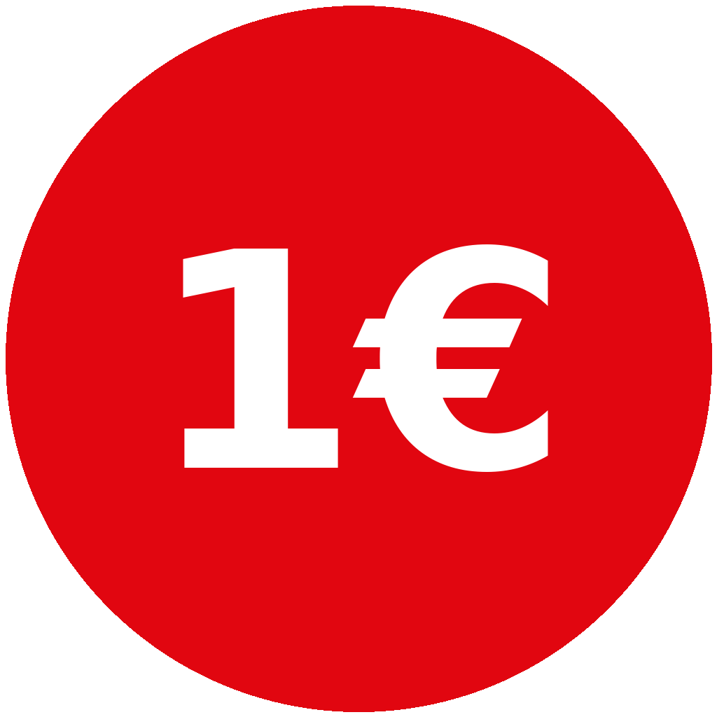 Zuzahlung 1€